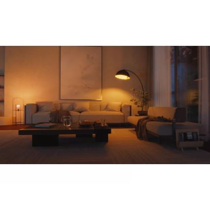 Pack de 4 lâmpadas LED dimerizáveis Philips Hue WHITE AMBIANCE E27/6W/230V 1000-20000K