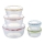 Conjunto com 5 potes para alimentos LOCK