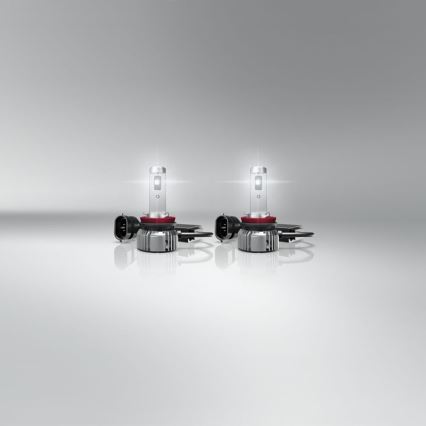 Conjunto de 2 lâmpadas LED para automóvel NIGHT BREAKER SMART H11 PGJ19-2/14W/12V 6000K - Osram
