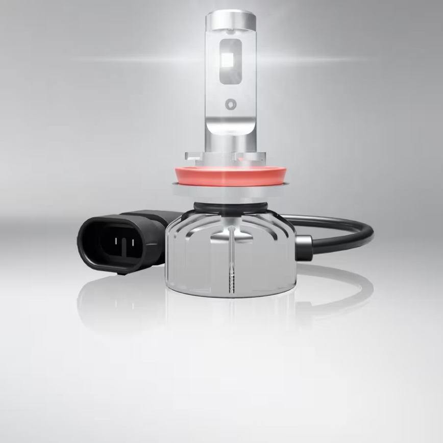 Conjunto de 2 lâmpadas LED para automóvel NIGHT BREAKER SMART H16 PGJ19-3/4W/12V 6000K - Osram