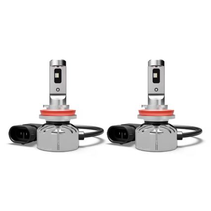 Conjunto de 2 lâmpadas LED para automóvel NIGHT BREAKER SMART H16 PGJ19-3/4W/12V 6000K - Osram