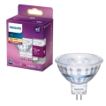 Conjunto de 2 lâmpadas LED Philips GU5,3/MR16/5W/12V 2700K