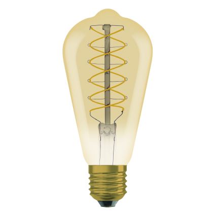 Conjunto de 2 lâmpadas LED reguláveis com filamento vintage E27/4,8W/230V 2200K - Osram