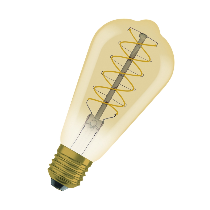 Conjunto de 2 lâmpadas LED reguláveis com filamento vintage E27/4,8W/230V 2200K - Osram