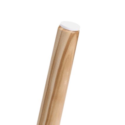 Conjunto de 2 mesas auxiliares SERA branco/castanho