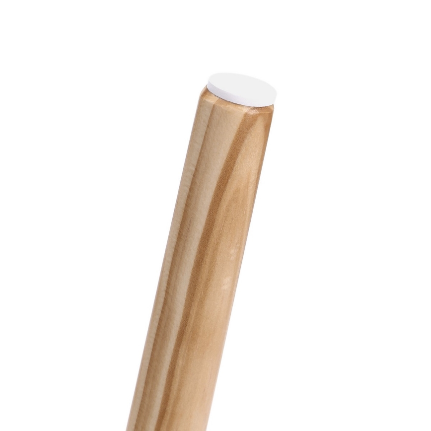 Conjunto de 2 mesas auxiliares SERA branco/castanho