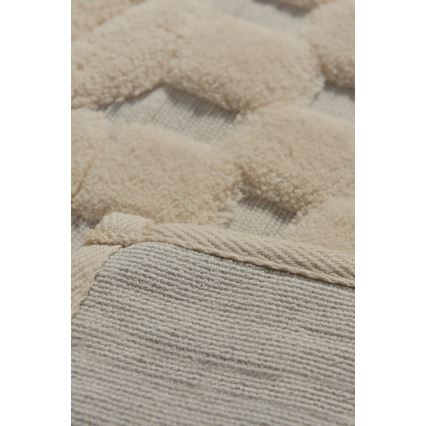Conjunto de 2 tapetes de banho BAMBI 60 x 100 cm, bege