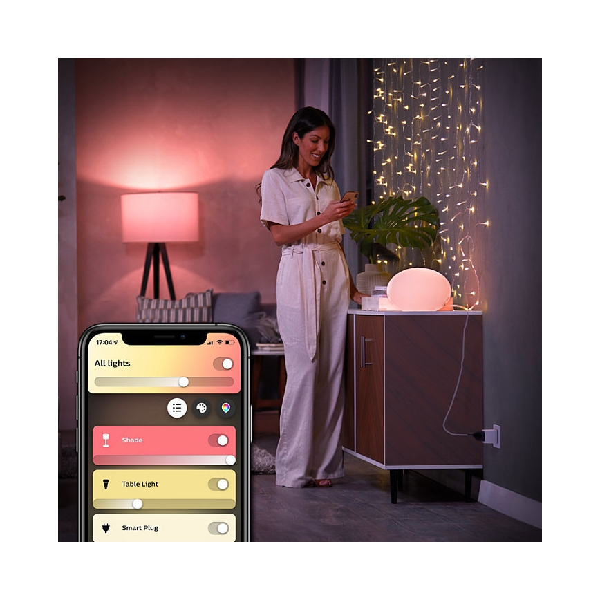 Conjunto de 2 tomadas inteligentes Philips Hue Smart Plug