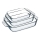 Conjunto de 3 assadeiras PYREX (2/3/4 l)