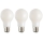 Conjunto de 3 lâmpadas LED A60 E27/3,8W/230V 2700K - Eglo 110442