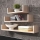 Conjunto de 3 prateleiras de parede TRIO 40/60/80x11x18 cm carvalho sonoma