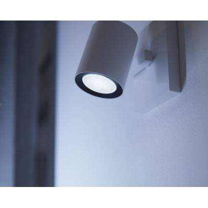 Pack de 4 lâmpadas LED reguláveis Philips Hue WHITE AMBIANCE GU10/4,2W/230V 2200-6500K