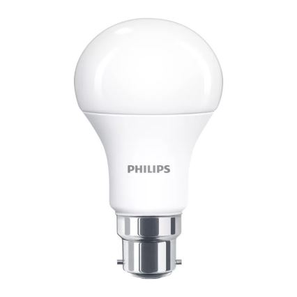 Conjunto de 6 lâmpadas LED Philips A60 B22/13W/230V 2700K
