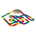 Conjunto de construção pontes e estradas 3D 58x39 cm
