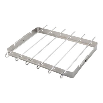 Conjunto de espetos para grelhador 6 pçs