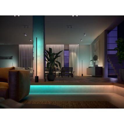 Conjunto de extensão LED fita regulável Philips Hue White And Color Ambiance 1m LED/12,3W/230V