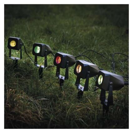 LED RGBIC Regulação exterior candeeiro GoSmart - extensão LED/1,5W/230V 3000-6500K IP65 Wi-Fi Tuya