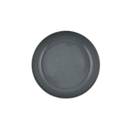 Conjunto de jantar 16 peças em porcelana — cinzento