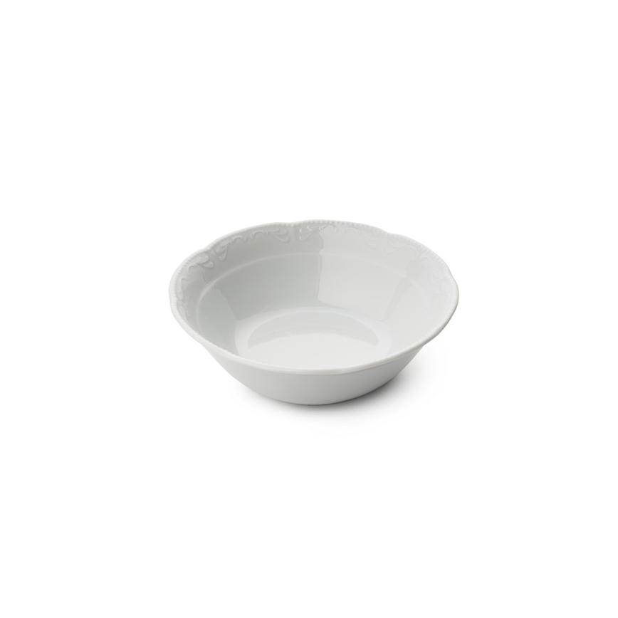 Conjunto de jantar 18 peças branco/porcelana