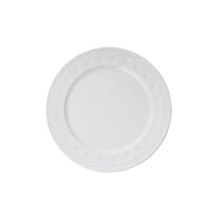 Conjunto de jantar 18 peças branco/porcelana