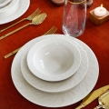 Conjunto de jantar 18 peças branco/porcelana