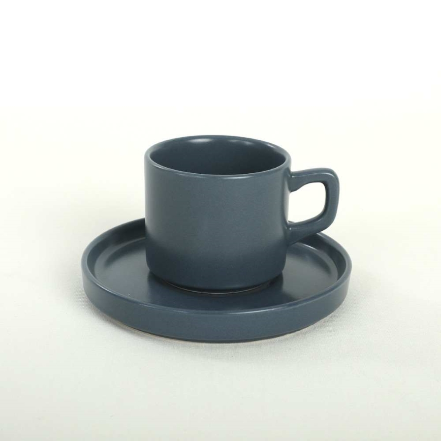 Conjunto de jantar 20 peças multicolorido/grés