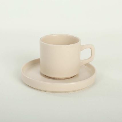 Conjunto de jantar 20 peças multicolorido/grés