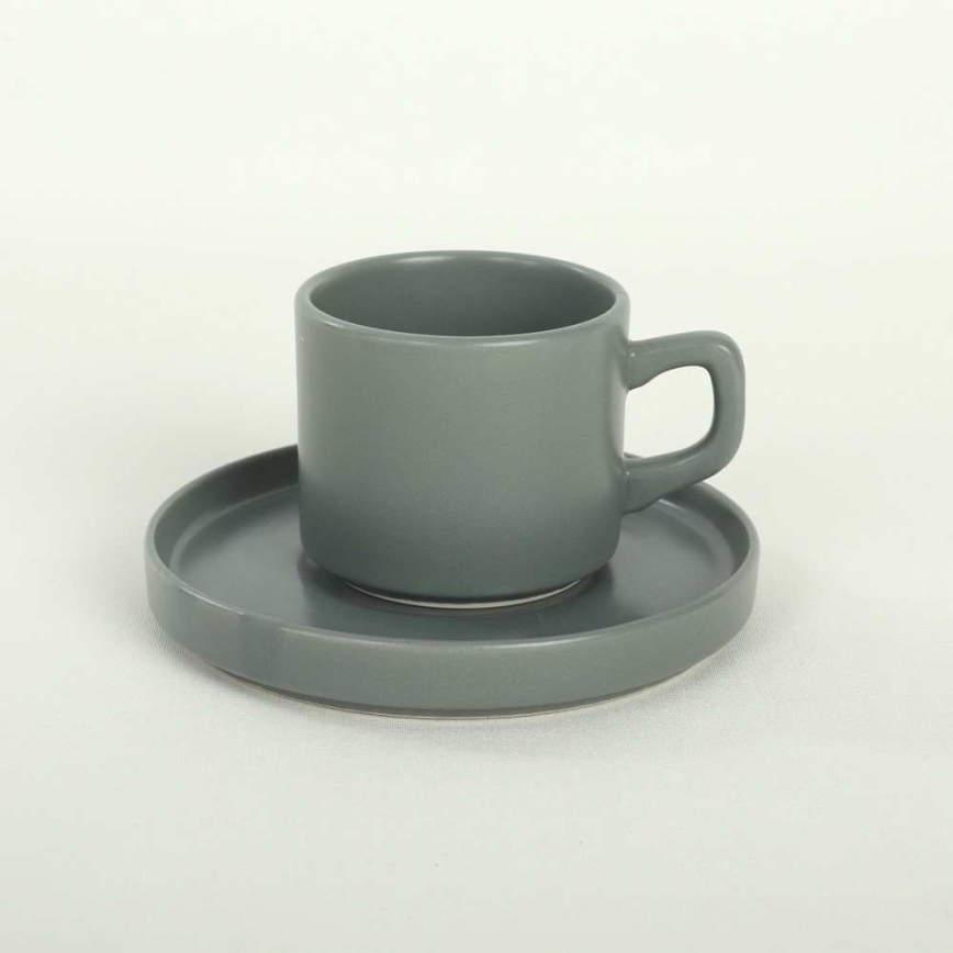 Conjunto de jantar 20 peças multicolorido/grés