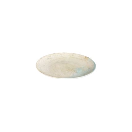 Conjunto de jantar 24 peças azul/bege/porcelana