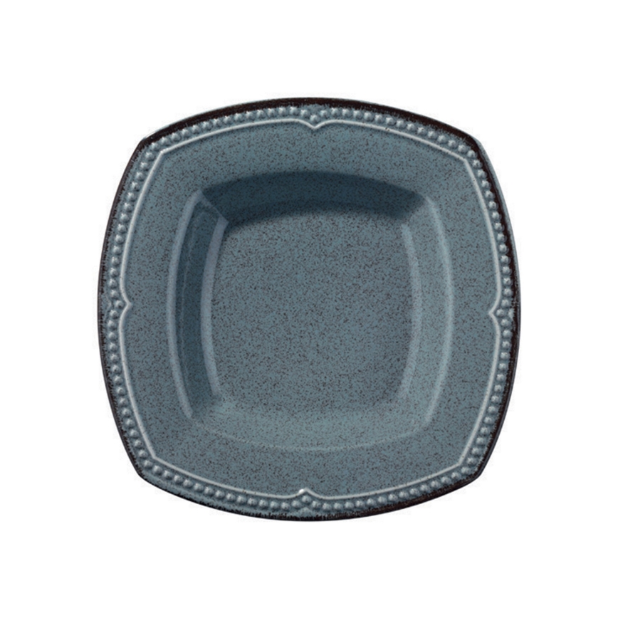 Conjunto de jantar 24 peças azul/porcelana