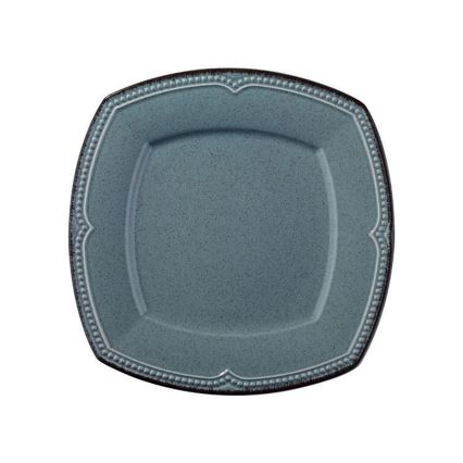 Conjunto de jantar 24 peças azul/porcelana