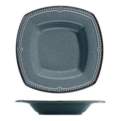 Conjunto de jantar 24 peças azul/porcelana