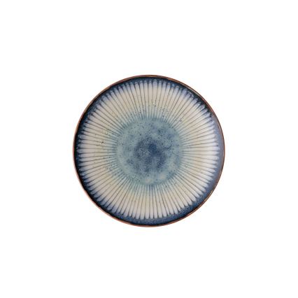 Conjunto de jantar 24 peças azul/porcelana