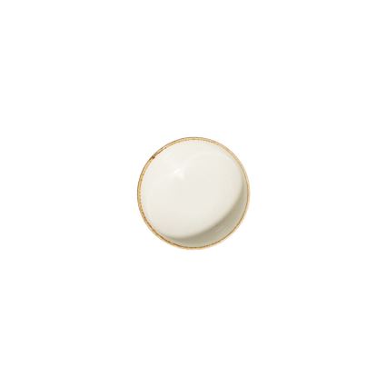 Conjunto de jantar 24 peças branco/bege/porcelana