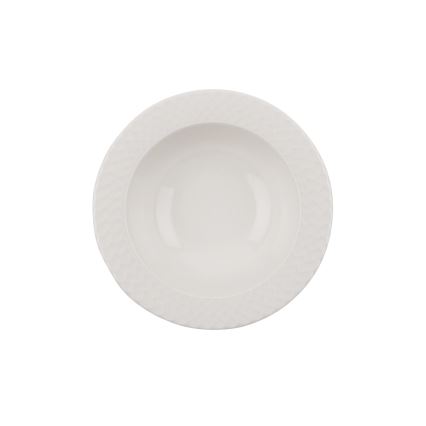Conjunto de jantar 24 peças branco/porcelana