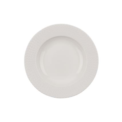 Conjunto de jantar 24 peças branco/porcelana