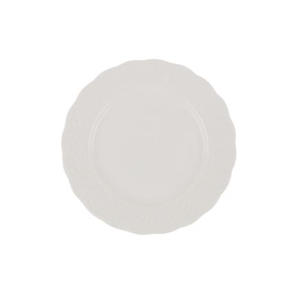 Conjunto de jantar 24 peças branco/porcelana