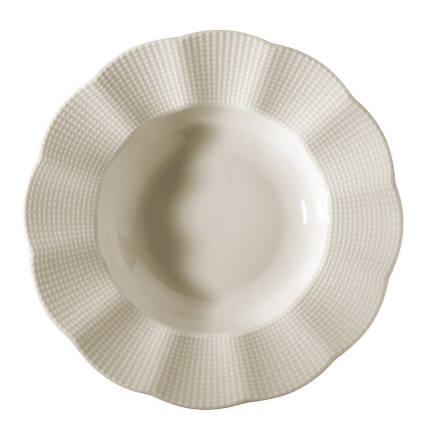 Conjunto de jantar 24 peças branco/porcelana