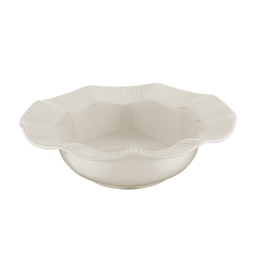 Conjunto de jantar 24 peças branco/porcelana