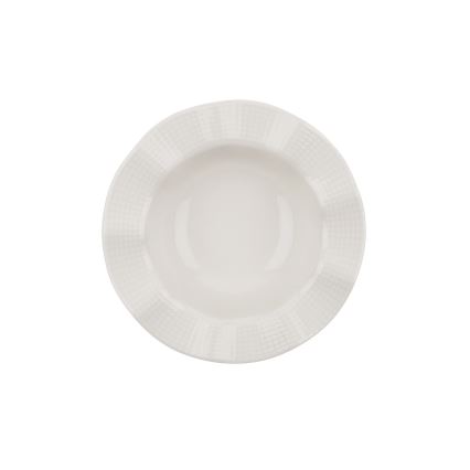Conjunto de jantar 24 peças branco/porcelana