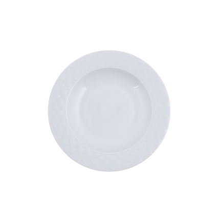 Conjunto de jantar 24 peças branco/porcelana