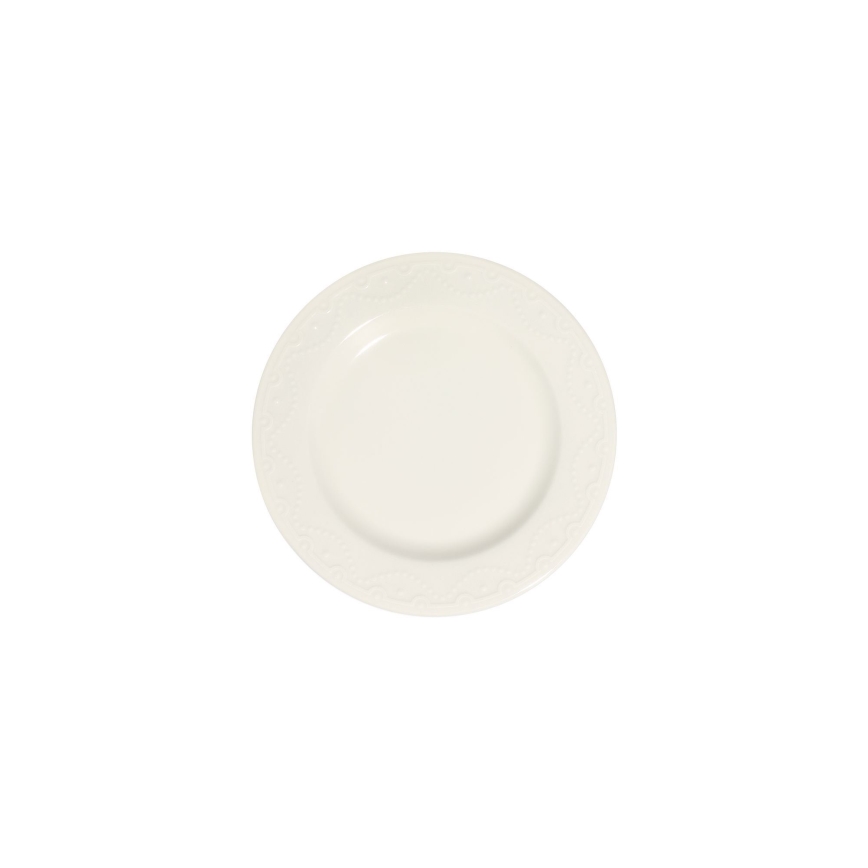 Conjunto de jantar 24 peças, branco/porcelana