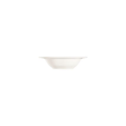 Conjunto de jantar 24 peças branco/prateado/porcelana