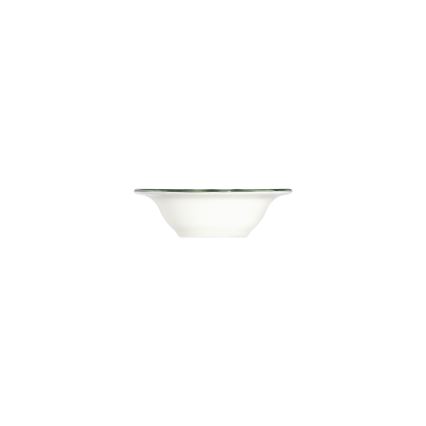 Conjunto de jantar 24 peças branco/verde porcelana