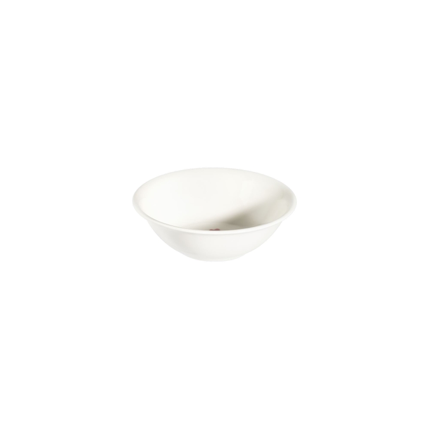 Conjunto de jantar 24 peças branco/vermelho/verde/porcelana