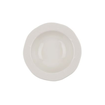 Conjunto de jantar 24 peças creme/porcelana