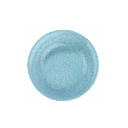 Conjunto de jantar 24 peças em porcelana, azul