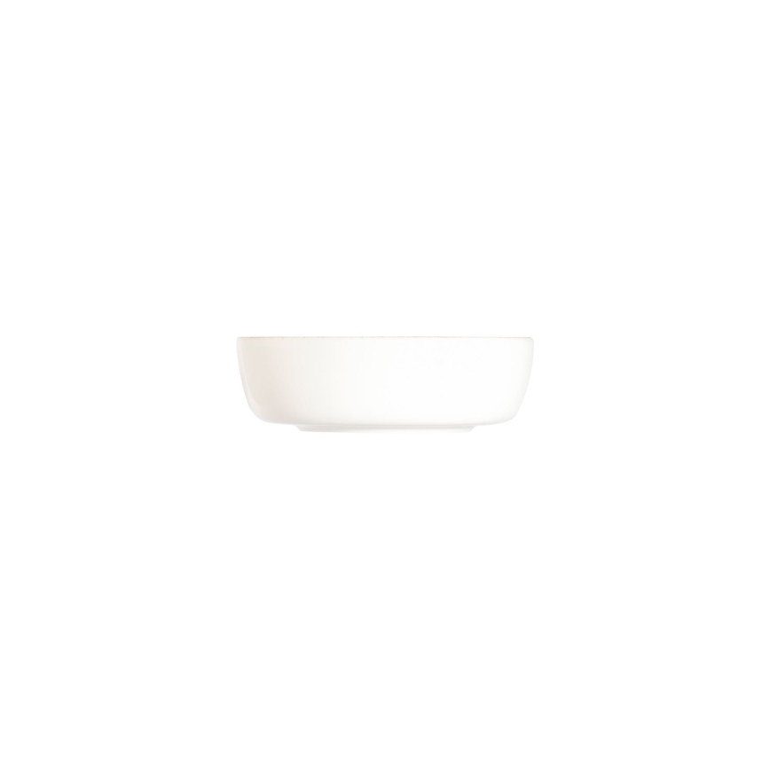 Conjunto de jantar 24 peças em porcelana, bege