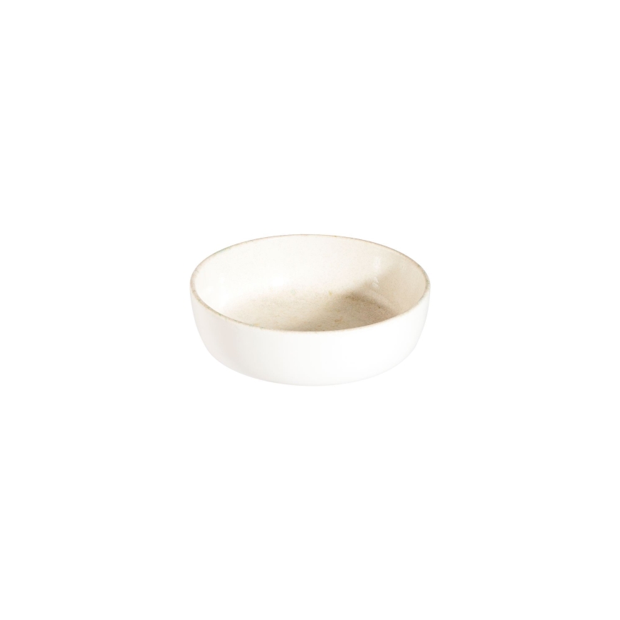 Conjunto de jantar 24 peças em porcelana, bege