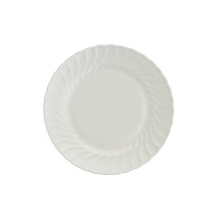 Conjunto de jantar 24 peças em porcelana branca